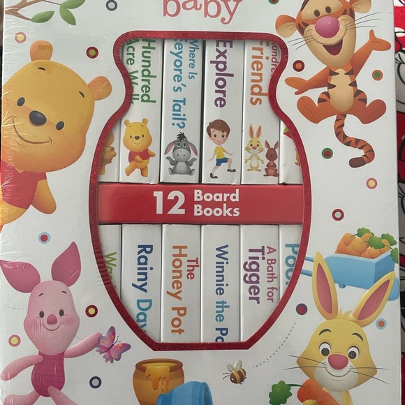 Winnie the Pooh Book Set Disney baby - Picture 2 of 5